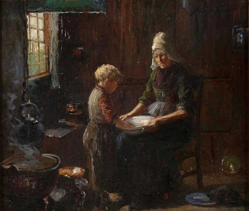Abbott Fuller Graves-44-Madre e figlio